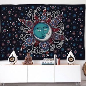 Sun and moon tapestry